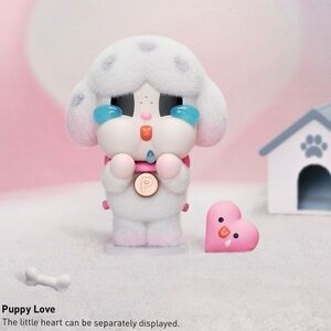Pop Mart Crybaby Crying For Love Figure - Puppy Love